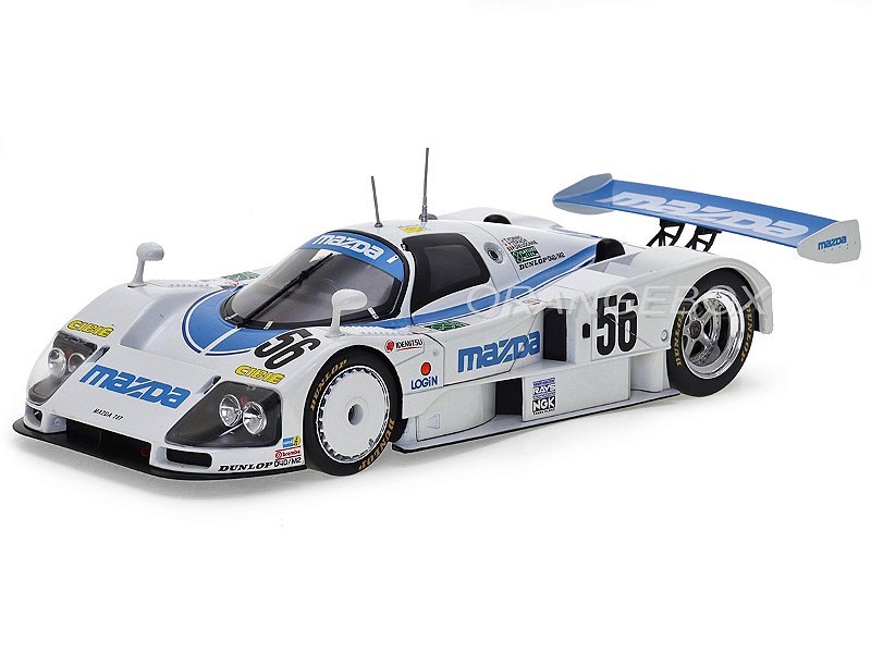 ミニカー IXO 1/18 Mazda 787B Mazda 787B 24 Horas Le Mans 1991 1:18 CMR - 19 anos! Loja on-line