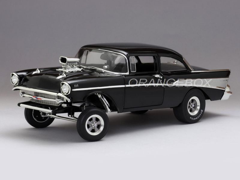 Chevrolet Bel Air Gasser 1957 Night Stalker 1:18 Acme - 17 anos