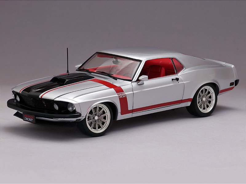 【60％OFF】 Ford Mustang Boss 302 1969 Street Fighter Edição Limitada 1 ミニカー