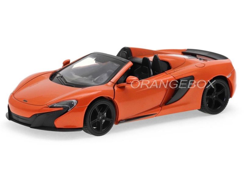 Modellino In Miniatura McLaren 650 1/24 Motormax S Spider Metallico - Foto 9