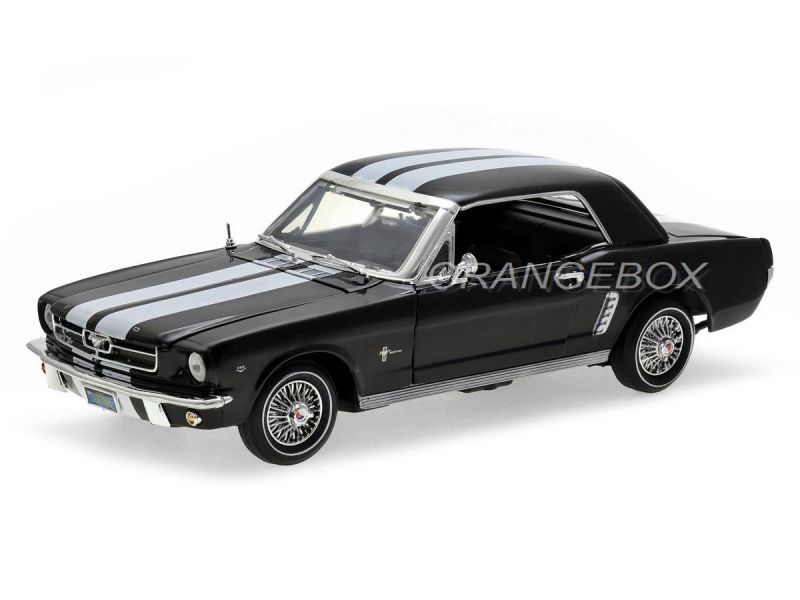Ford Mustang 1/2 Hard Top 1964 1:18 Motormax Preto - 17 anos! Loja on-line  de miniaturas colecionáveis!
