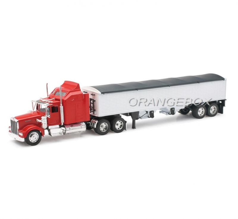 Caminhão Coca Cola Kenworth T700 6x4 - Escala 1/32 - Com Cavalo e Carreta -  Minisclub