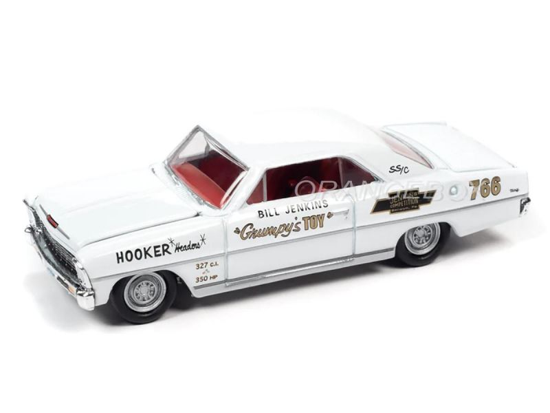 Chevy Nova 1966 Grumpy's Toy Racing Champions Mint 1:64 - 20 anos! Loja ...