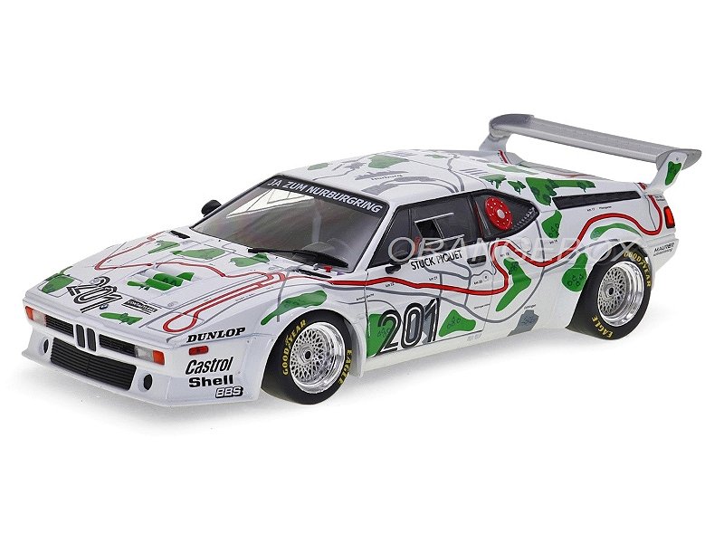 BMW M1 Procar Vencedora 1000Km Nürburgring 1980 Nelson Piquet 1:18