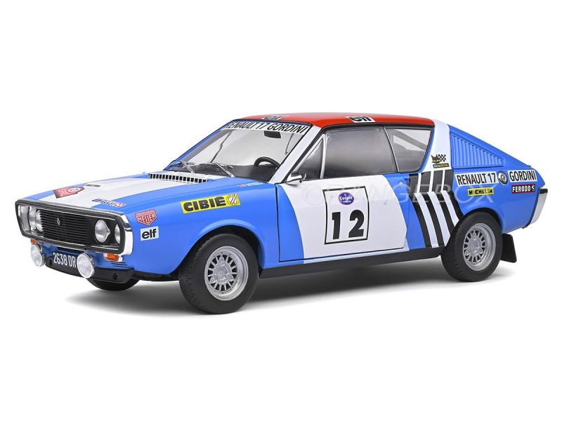 Renault 17 Rallye Press On Regardless 1974 1:18 Solido - 20 anos! Loja ...