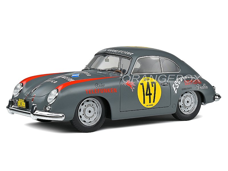 Porsche 356 PRE-A 1954 1:18 Solido Cinza - 20 anos! Loja on-line