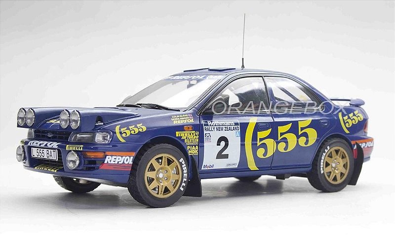 Subaru Impreza 555 Winner Rally of New Zealand 1994 1:18 Sunstar - 20 ...