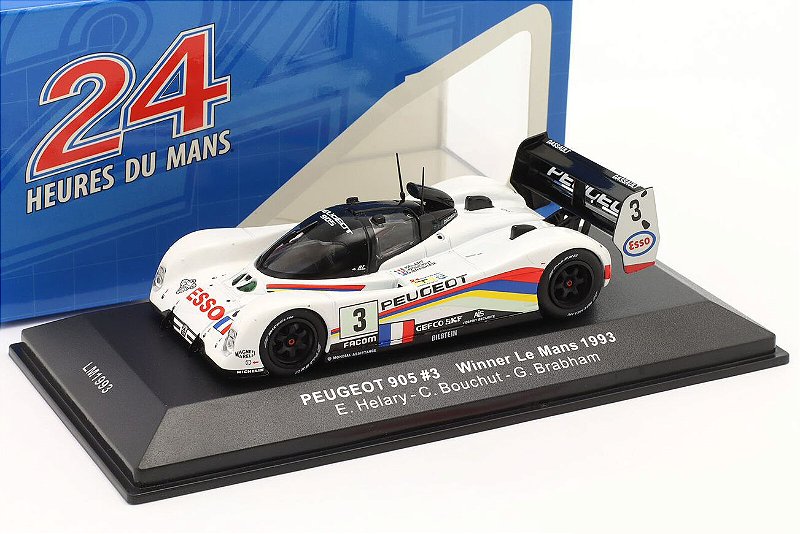 Peugeot 905 Campeão 24H LeMans 1993 1:43 Ixo Models - 19