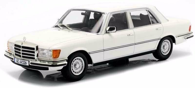 Mercedes Benz S-Klasse 450 SEL 6.9 (W116) 1975 1:18 iScale Branco
