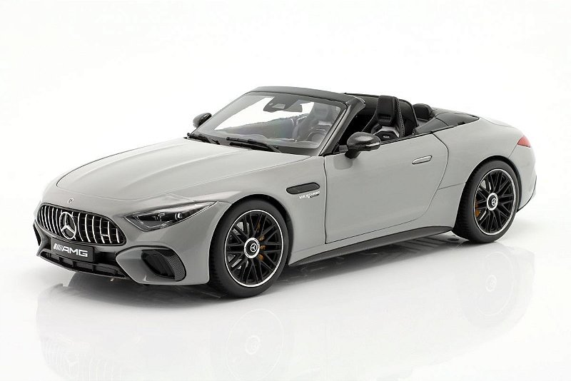 Mercedes Benz AMG SL 63 4Matic (R232) 1:18 iScale Cinza - 20 anos