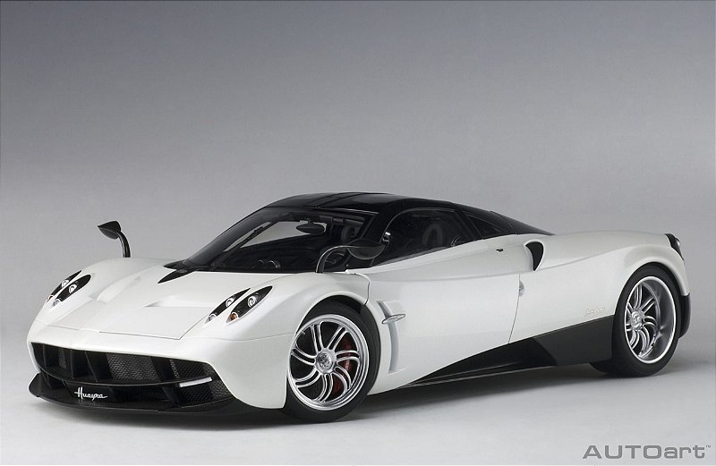 オートアート1/18 Pagani Huayra Pagani Huayra 1:12 Autoart Branco - 20 anos! Loja on-line de