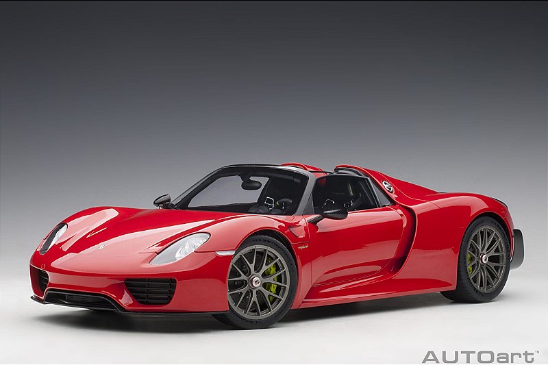 Porsche 918 Spyder 1:12 Autoart Vermelho - 20 anos! Loja on-line
