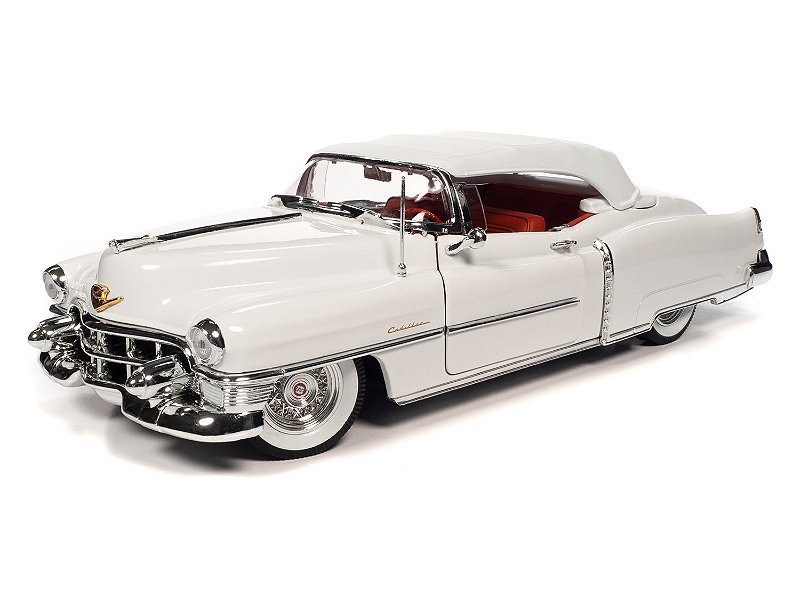 Cadillac ダンバリーミント1953 ミニカー ホワイト Cadillac Eldorado Soft Top 1953 1:18 Autoworld Branco - 20 anos