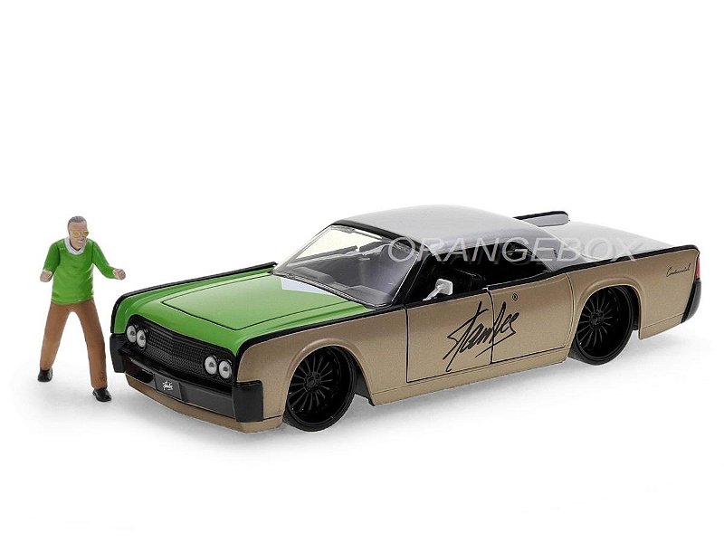 ダイキャストカー 1963 リンカーン コンチネンタル ブラック 1