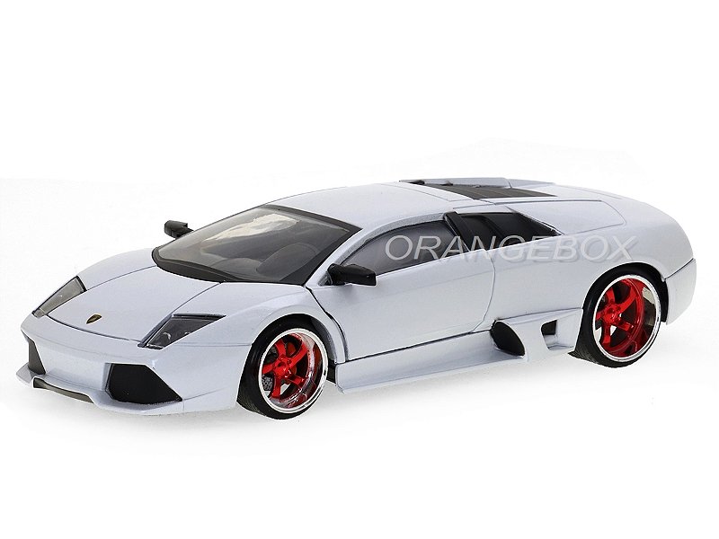 Lamborghini Murcielago LP640 Hyper-Spec Jada Toys 1:24 Branco - 20