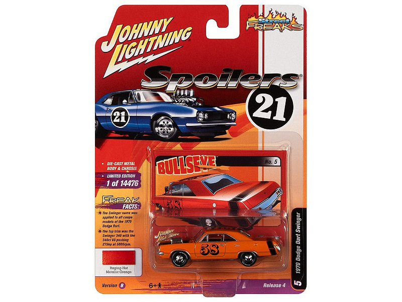 Dodge Dart 1970 Release 4B 2021 1:64 Johnny Lightning Street