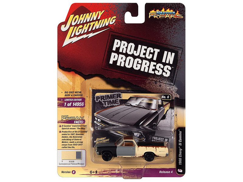 Chevrolet El Camino 1966 Release 4B 2021 1:64 Johnny Lightning Street ...