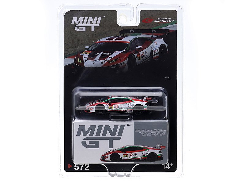 Lamborghini Huracán GT3 EVO JLOC 2022 GT Series 1:64 Mini GT - 19
