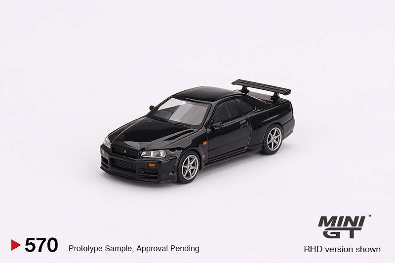 ミニカー MINIGT NissanSkyline GT-R R34 V-Spec II 226022347776db67a0a.jpg