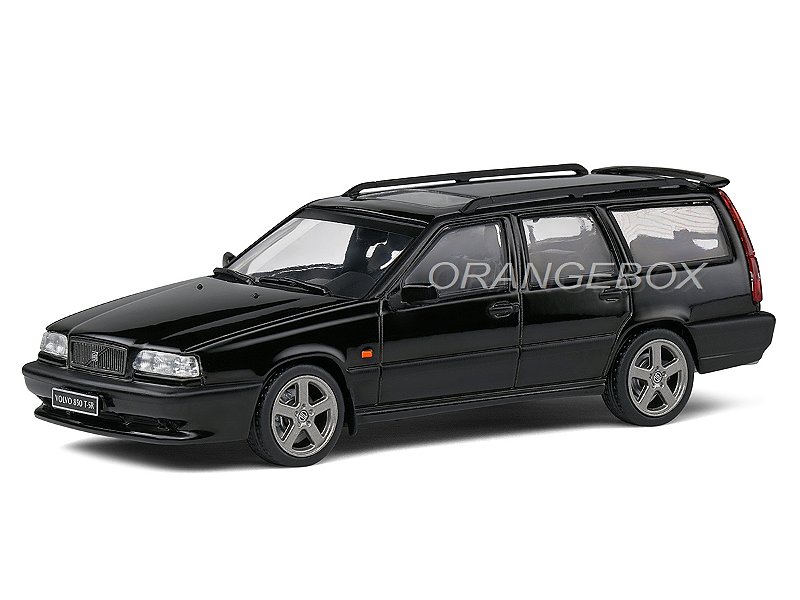 ボルボ  VOLVO hpi racing 850 黒　ミニカー Volvo 850 T-5R Turbo 1995 1:43 Solido Preto - 19 anos! Loja on