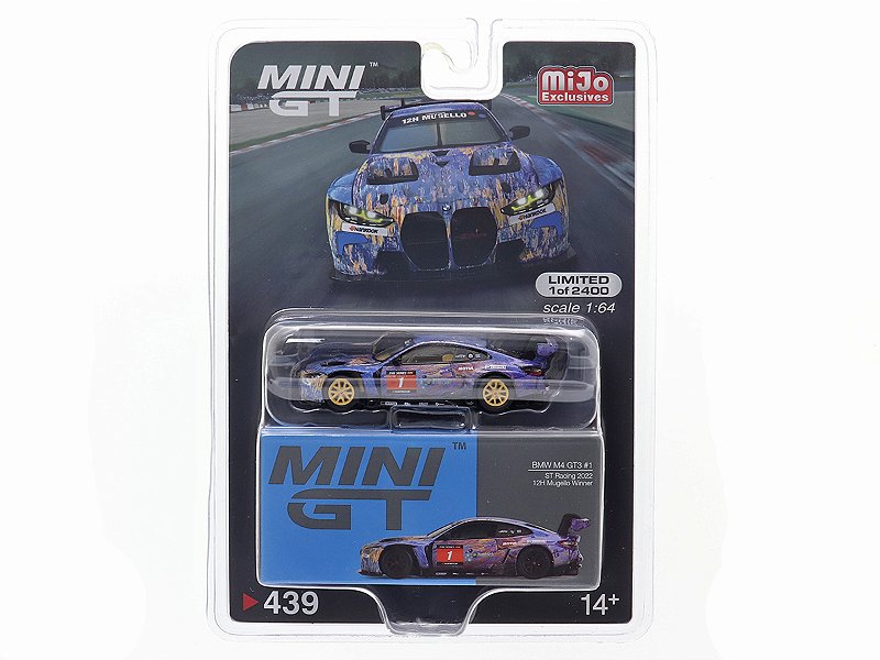 CHASE BMW M4 GT3 #1 ST Racing 2022 12H Mugell 1:64 Mini GT - 20