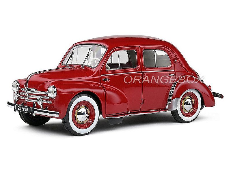 Renault 4CV 1956 1:18 Solido Rouge - 20 anos! Loja on-line de