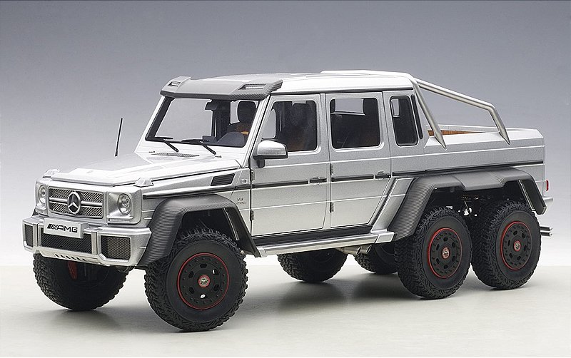 1/18 AUTOart メルセデス・ベンツ AMG G63 6×6 Mercedes Benz G63 AMG 6x6 1:18 Autoart Prata - 20 anos! Loja on