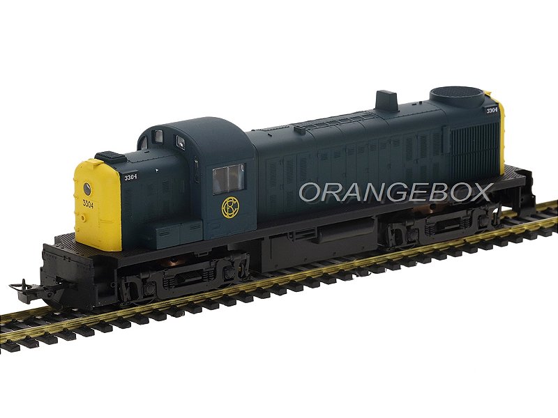 Locomotiva RS-3 Central do Brasil 1:87 HO Frateschi - 3081 - 20 anos ...