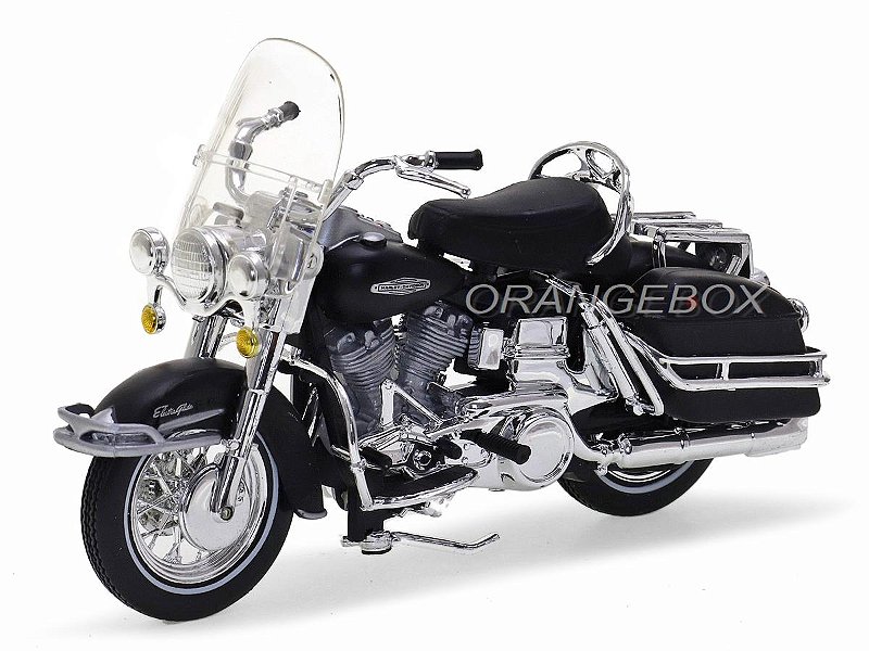 Harley Davidson FLH Electra Glide 1966 Maisto 1:18 Série 41 - 20