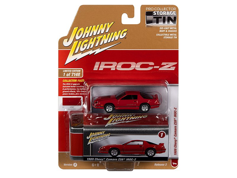 Chevrolet Camaro IROC Z-28 1989 Release 2A 2022 1:64 Johnny