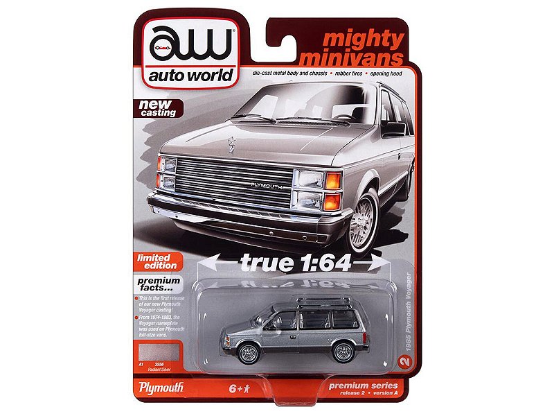 Plymouth Voyager 1985 Release 2A 2023 1:64 Autoworld Premium - 20