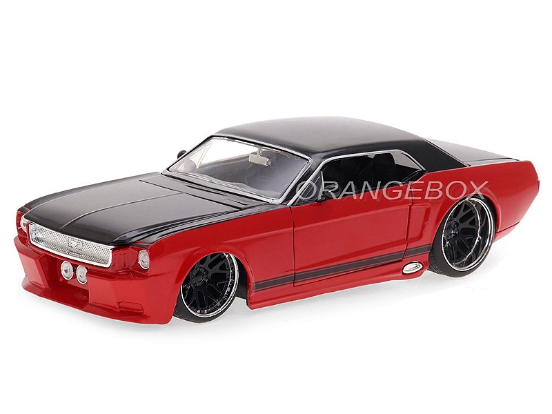 Ford Mustang 1965 Jada Toys 1:24 Vermelho - 19 anos! Loja on-line