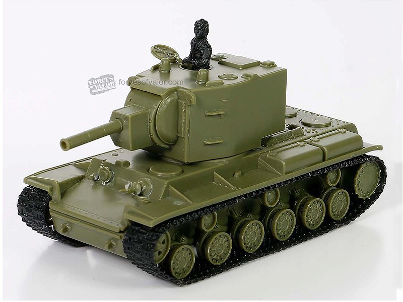Model Kit Tanque Russian Heavy Tank KV-2 (Ucrânia 1941) 1:72