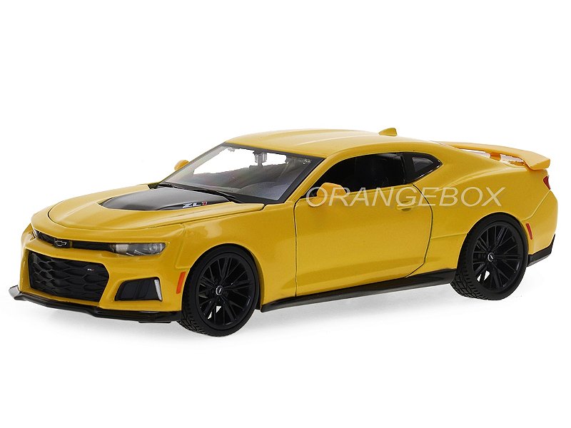 Chevrolet Camaro ZL1 1:24 Maisto Amarelo - 19 anos! Loja on-line
