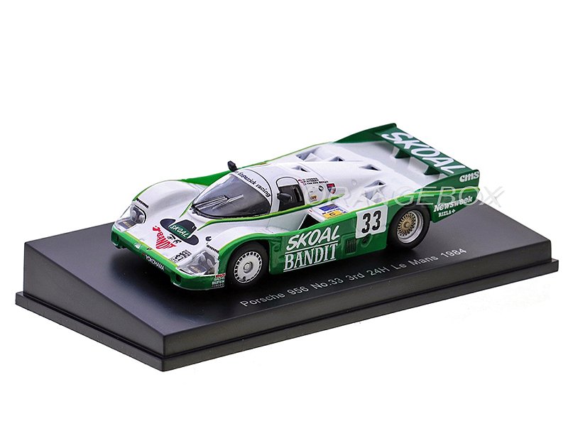 Porsche 956 3º 24 Horas Le Mans 1984 1:64 Spark - 19 anos