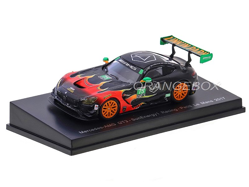 Mercedes Benz AMG GT3 24 Horas Le Mans 2017 1:64 Spark - 19 anos