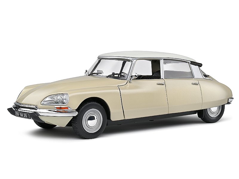 SOLIDO 1800710 – Citroën D Spécial 1972 Beige – Échelle 1/18 – Miniature Neuve