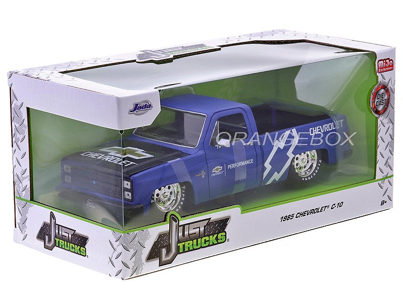 Chevrolet C10 Pick-Up 1985 Pro Stock 1:24 Jada Toys Azul - 20 anos
