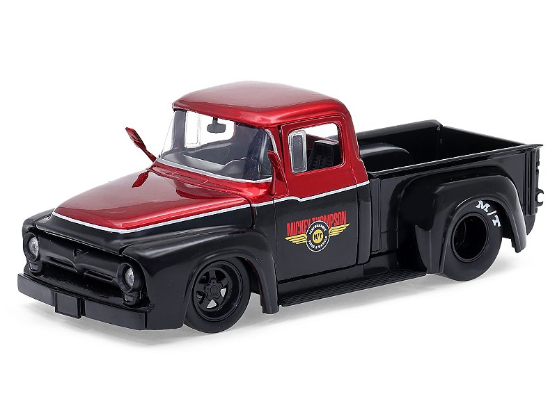 Ford F-100 1956 Pro Stock 1:24 Jada Toys Vermelho - 20 anos! Loja