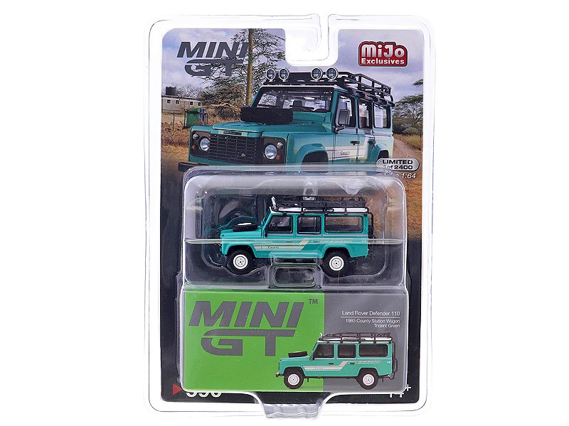 Land Rover Defender 110 1985 County Station 1:64 Mini GT