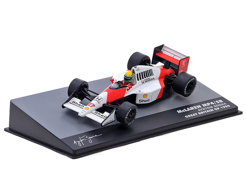 Fórmula 1 McLaren MP4/5B Gp British Ayrton Senna World Champion