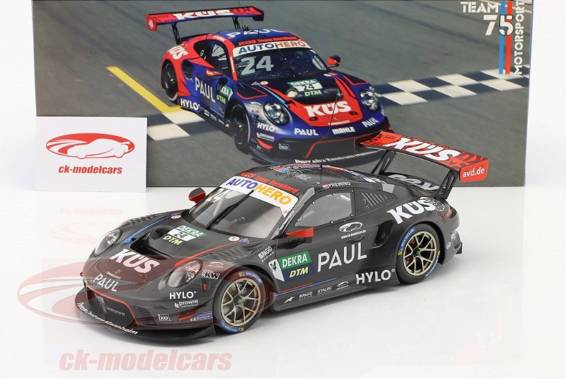 Porsche 911 GT3 R Pre Season Test DTM 2022 1:18 Ixo Models
