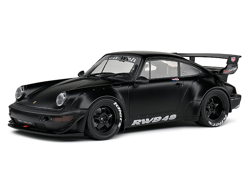 Porsche 911 (964) RWB Rauh-Welt Darth Vader 1:18 Solido - 20 anos