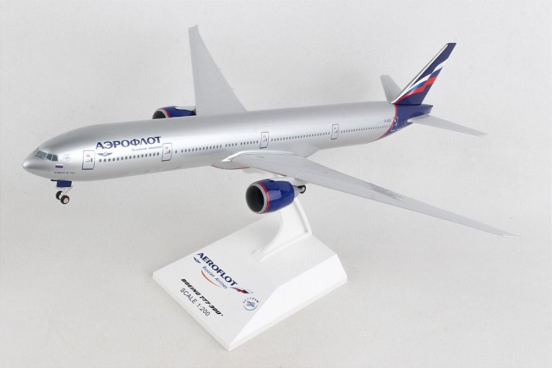 SKY MARKS 1/200 B777-300 アエロフロートロシア航空 Amazon