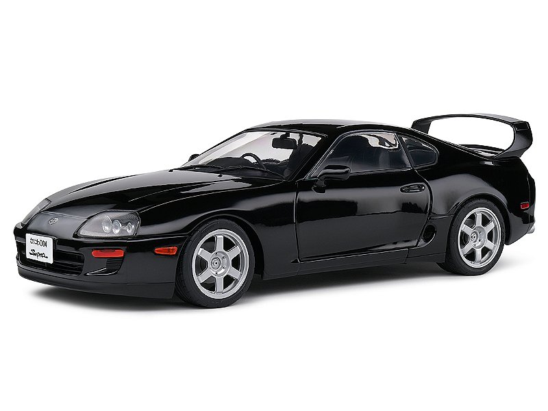 Toyota Supra MK4 (A80) 1993 1:18 Solido Preto - 20 anos! Loja on