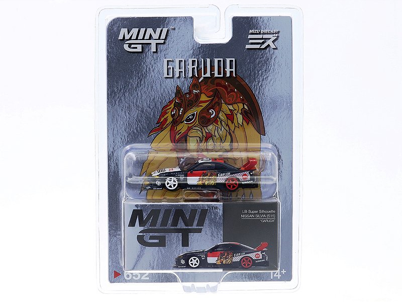 Nissan Silvia (S15) LB-Super Silhouette GARUDA 1:64 Mini GT - 19