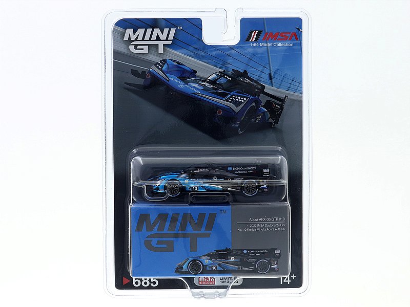 Acura ARX-06 GTP Konica Minolta 2023 IMSA Daytona 24 Horas 1:64