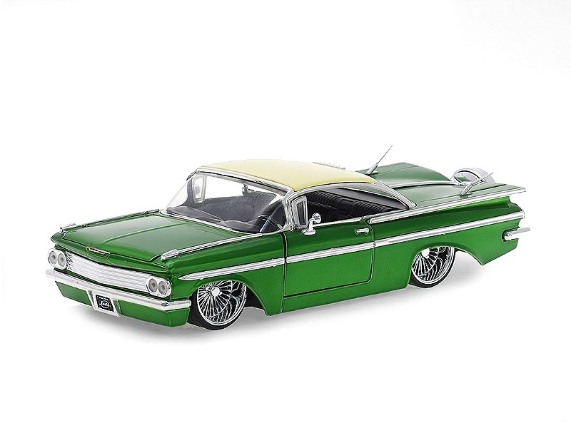 Chevrolet Impala 1959 Lowrider DUB 1:24 Jada Toys Verde - 19 anos