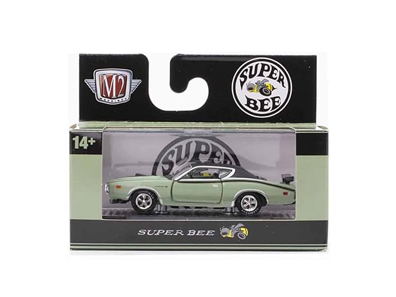 Stetson Dodge City 7X シルバーベリー 新品 Dodge Charger Super Bee 1971 R77 1:64 M2 Machines - 20 anos! Loja