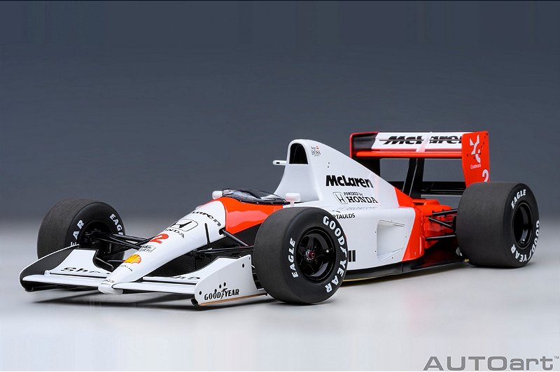 Fórmula 1 McLaren Honda MP4/6 1991 Gerhard Berger 1:18 Autoart